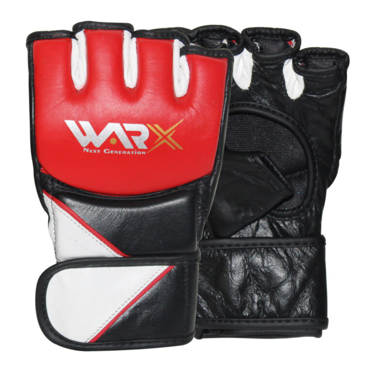 WARX MMA GLOVES GRAPPLING MARTIAL ARTS TRAINING PUNCH BOXING MUAY THAI FIGHTING RED OPEN PALM MARTIAL ARTS MITTS