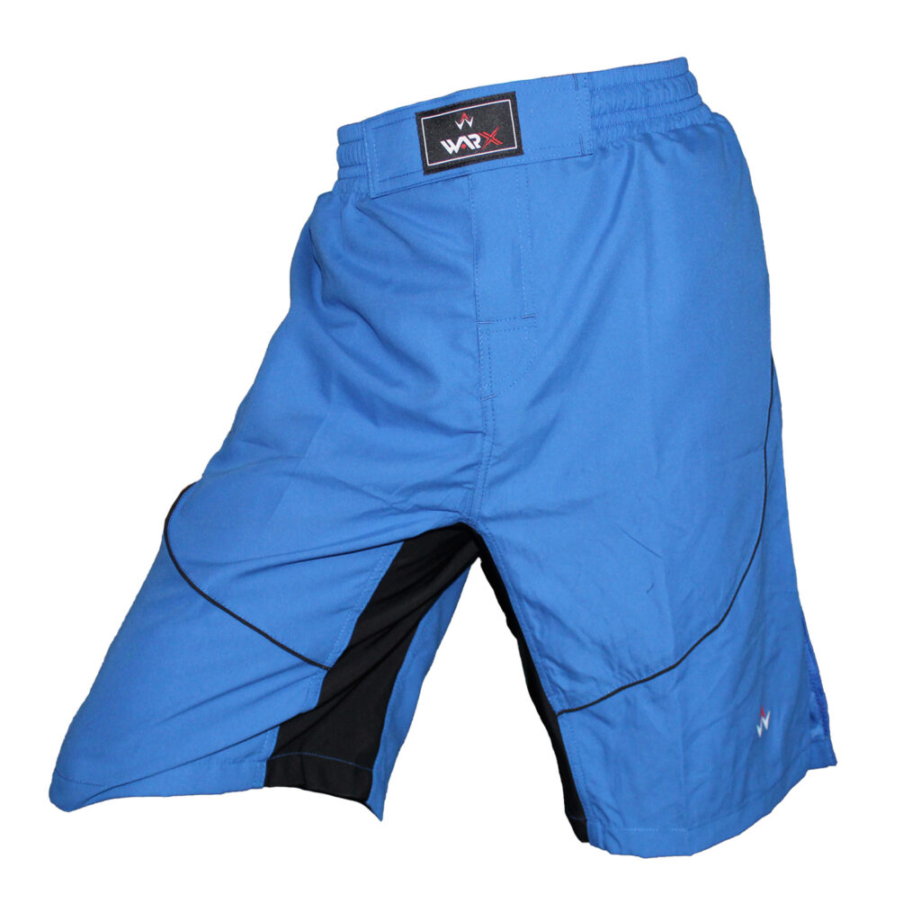 WARX BLUE KICK BOXING UFC MMA GRAPPLING CAGE BOXING FIGHT SHORT