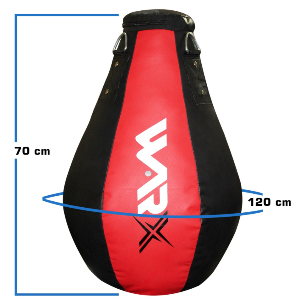 WARX UNFILLED BOXING MAIZE BAG WITH CHAIN UPPER CUT BAG FOR MARTIAL ARTS GYM TRAINING