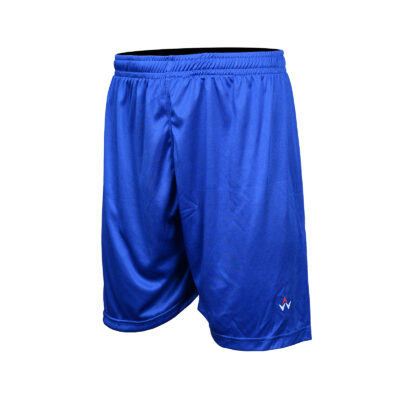 WARX MEN'S BLUE SPORTS SHORTS FOOTBALL JOGGING RUNNING GYM SPORTS BREATHABLE FITNESS