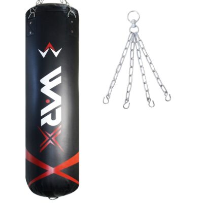 WARX 5FT FILLED HEAVY PUNCH BAG AND CHAIN