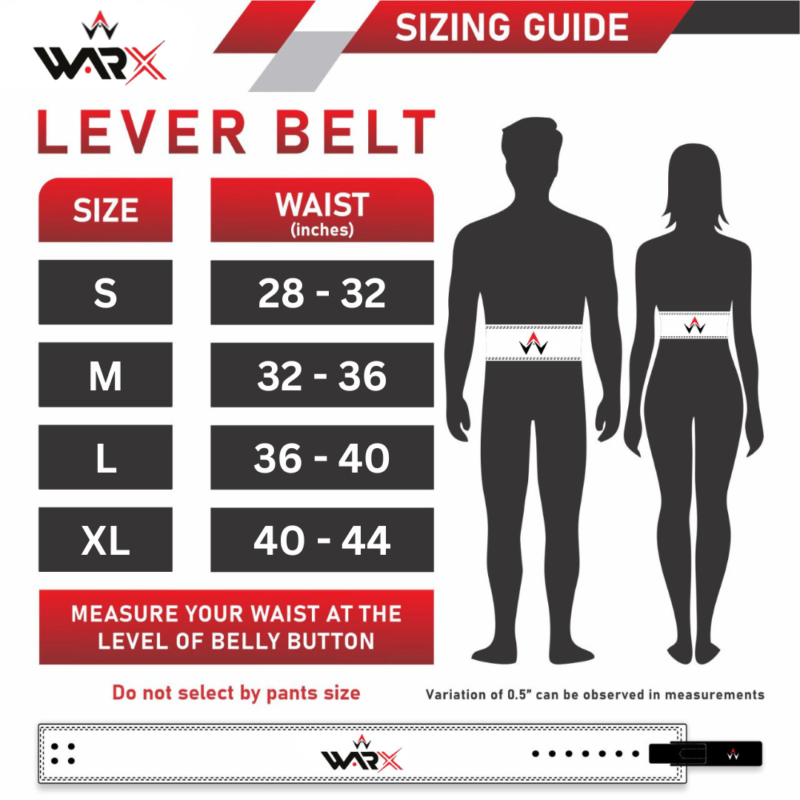 WARX WEIGHT POWER LIFTING LEATHER LEVER PRO BELT GYM TRAINING POWERLIFTING DIP