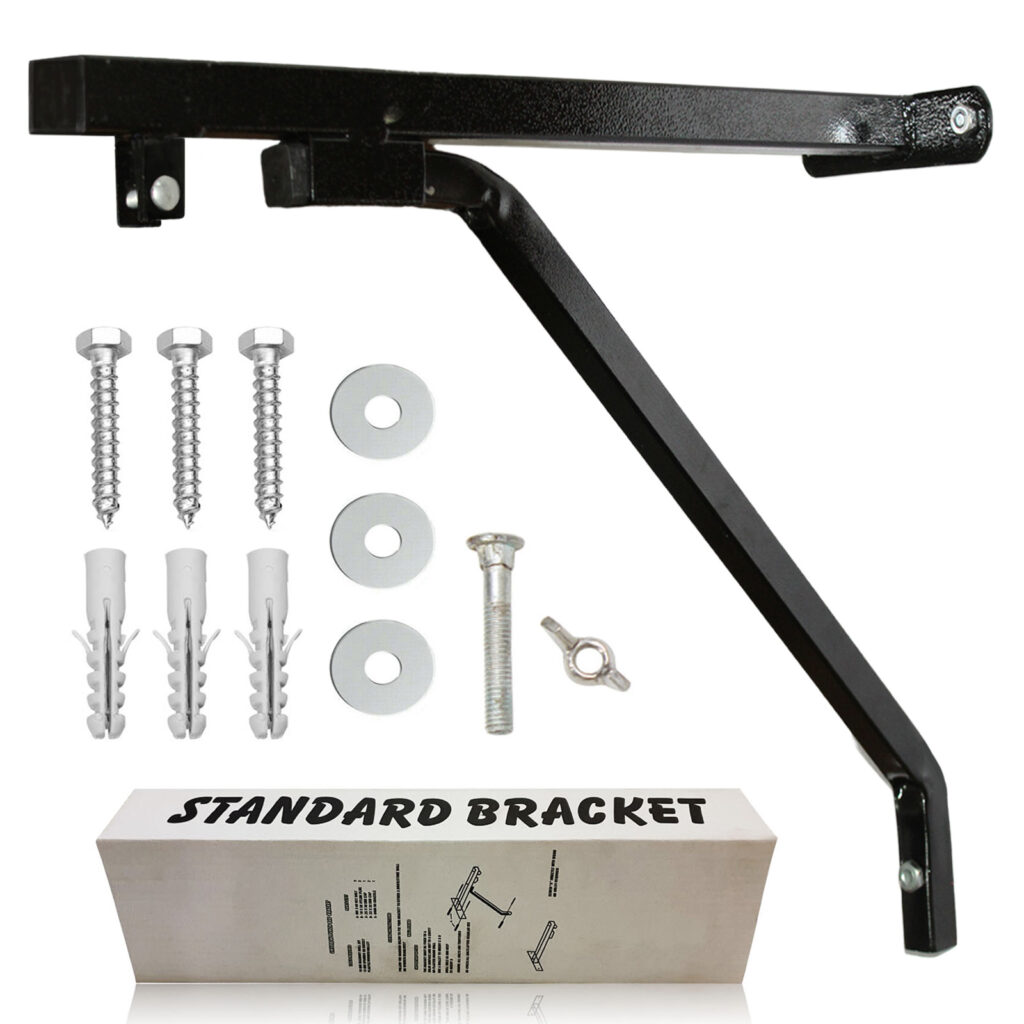 WARX HEAVY DUTY 18" POWDER COATED PUNCH BAG WALL BRACKET