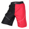 WARX BLACK AND RED KICK BOXING UFC MMA GRAPPLING CAGE BOXING FIGHT SHORT