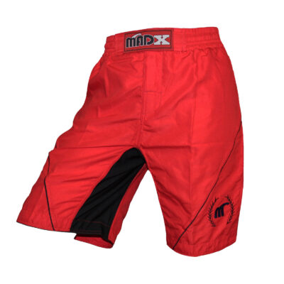 MADX RED KICK BOXING UFC MMA GRAPPLING CAGE BOXING FIGHT SHORT