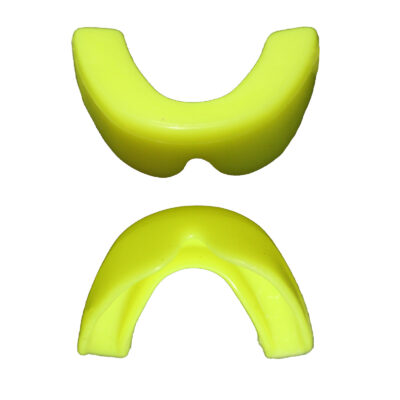 WARX JUNIOR GEL GUM SHIELD MOUTH GUARD MMA IMPACT ABSORPTION KIDS YELLOW